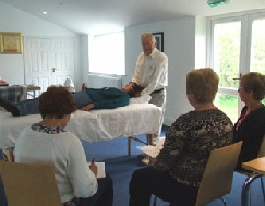 Relaxation Training Course Students and Tutor - Practitioner Course